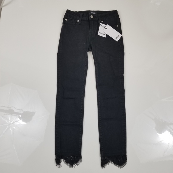 Hudson Kids lace Crop Ankle Skinny Big Girl A2 - Picture 3 of 7